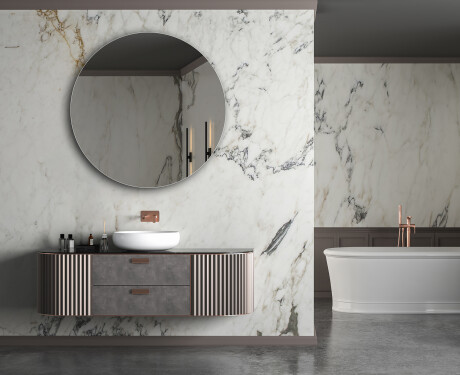 Okrúhle zrkadlo na stenu L203 #5