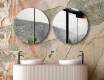 Okrúhle zrkadlo na stenu L203 #6