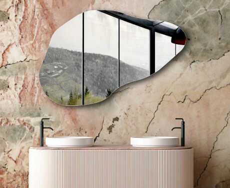 Nepravidelné zrkadlo na stenu L208 #6
