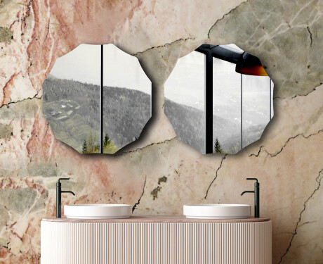 Okrúhle zrkadlo na stenu L220 #6