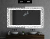 Dekoratívne zrkadlo s LED podsvietením do kúpeľne - Industrial #7