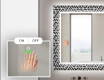 Dekoratívne zrkadlo s LED podsvietením do kúpeľne - Triangless #5