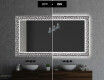 Dekoratívne zrkadlo s LED podsvietením do kúpeľne - Triangless #7