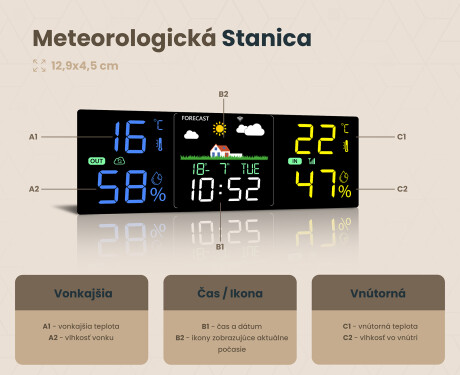 Nástenne zrkadlo do kupelne s osvetlenim LED 80x60cm s Dual color, Spínač dotykový, Stanica - L01 #4