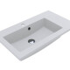 Umyvadlo BARCELONA 700 L MATT #3