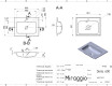 Umyvadlo DELLA 600 MIRASOFT