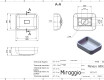 Umyvadlo MONACO MIRASOFT