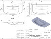 Umyvadlo DEA 1000 MIRASOFT