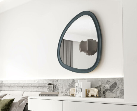 Nepravidelné zrkadlo v MDF ráme L302