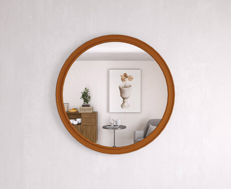 Okrúhle zrkadlo s MDF povrchom L300 #10