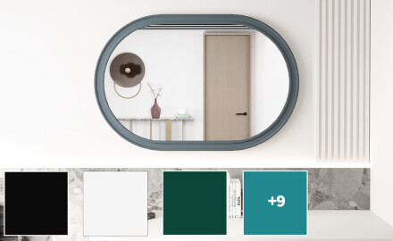 Kúpeľňové zrkadlo s MDF rámom L301
