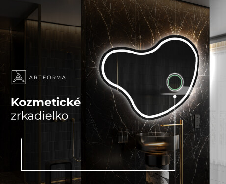 LED zrkadlo s nepravidelnym tvarom do kupelne N223 #4