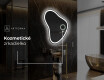 LED zrkadlo s nepravidelnym tvarom do kupelne V222 #5