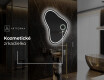 LED zrkadlo s nepravidelnym tvarom do kupelne V223 #5