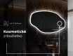 LED zrkadlo s nepravidelnym tvarom do kupelne O222 #4