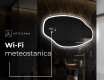 LED zrkadlo s nepravidelnym tvarom do kupelne O222 #6