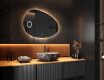 LED zrkadlo s nepravidelnym tvarom do kupelne H221 #10