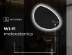 LED zrkadlo s nepravidelnym tvarom do kupelne H222 #9