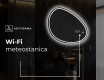 LED zrkadlo s nepravidelnym tvarom do kupelne H223 #8
