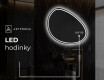 LED zrkadlo s nepravidelnym tvarom do kupelne H223 #8