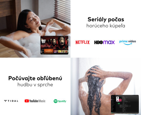 Nástenne zrkadlo okrúhle do kupelne s osvetlenim LED L76 90cm - SmartScreen, DualColor #3