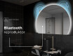 Moderné LED Polokruhové Zrkadlo - Štýlové Osvetlenie pre Kúpeľňu W221 #6