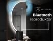 Moderné LED Polokruhové Zrkadlo - Štýlové Osvetlenie pre Kúpeľňu D222 #5