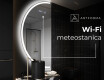 Moderné LED Polokruhové Zrkadlo - Štýlové Osvetlenie pre Kúpeľňu D222 #6