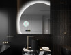 Moderné LED Polokruhové Zrkadlo - Štýlové Osvetlenie pre Kúpeľňu X221 #10
