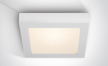 MORFI stropné svietidlo 22 W, 3000 K, IP40, biele