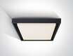 MOULKI stropné svietidlo 30 W, 3000 K, IP54, biele