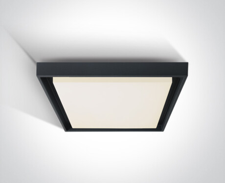 MOULKI stropné svietidlo 30 W, 3000 K, IP54, biele