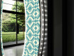 Okrúhle moderne dekoratívne zrkadlo LED do kupelne - Abstract Seamless #11