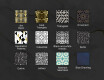 Moderne okrúhle ozdobné zrkadlo LED do obývačky - Dandelion #10