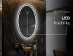 Oválne zrkadla LED do kupelne - Vertikálne L228 #7