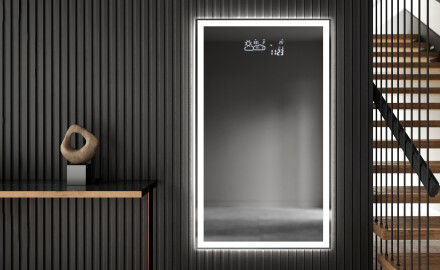Moderne zrkadla do predsiene s LED L01