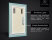Moderne zrkadla do predsiene s LED L57 #3