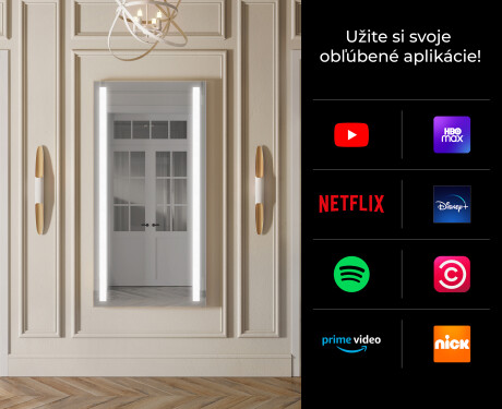 Velke zrkadlo na stenu do chodby L02 #2