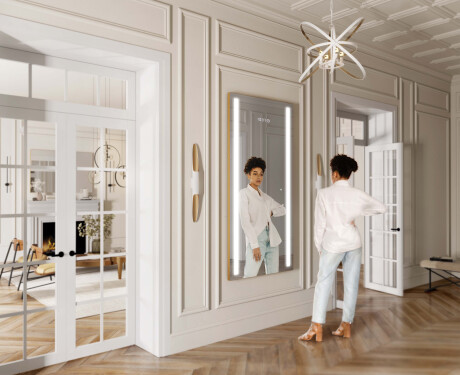 Velke zrkadlo na stenu do chodby L02 #11