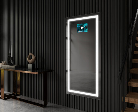 Moderne zrkadla do predsiene s LED L15 #1