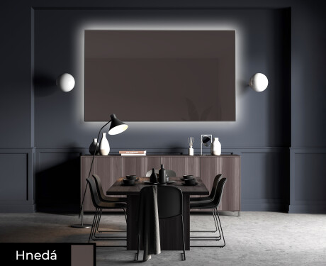 Obdĺžnikové dekoracne zrkadlo na stenu L169 #4