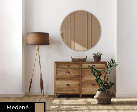 Okrúhle dekoracne zrkadlo na stenu L175 #2