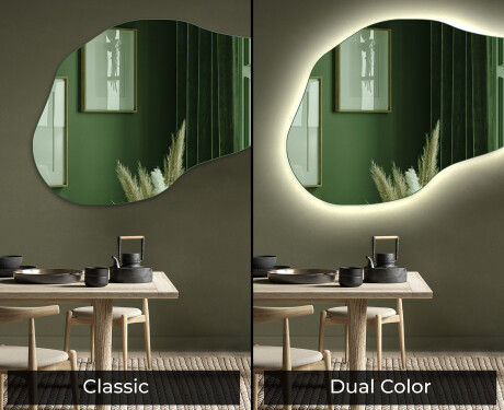 Nepravidelné dekoracne zrkadlo na stenu L180 #9