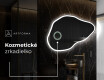 LED zrkadlo s nepravidelnym tvarom do kupelne P222 #4