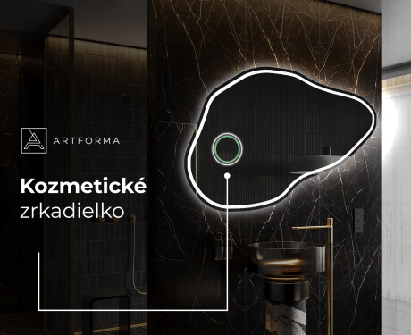 LED zrkadlo s nepravidelnym tvarom do kupelne P223 #4