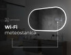 Oválne zrkadla LED do kupelne L230 #7