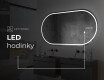 Oválne zrkadla LED do kupelne L231 #8