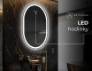 Oválne zrkadla LED do kupelne - Vertikálne L230 #7