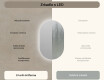 Oválne zrkadla LED do kupelne 50x80cm so studenou farbou LED 7000K, teplou farbou 3000K alebo neutrálnou farbou 4500K #6