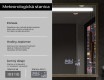 Drevene zrkadlo LED do kupelne - FrameLine L12 #8